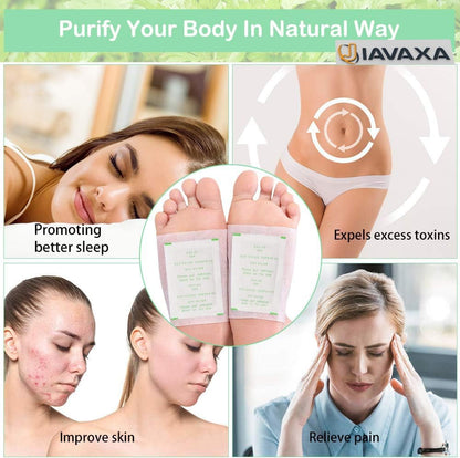 Premium Detox Foot Patches (Pack of 10) 𝘽𝙪𝙮 1 𝙂𝙚𝙩 1 𝙁𝙧𝙚𝙚 𝙊𝙛𝙛𝙚𝙧